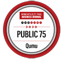 Minneapolis/St. Paul Business Journal Public 75 logo.
